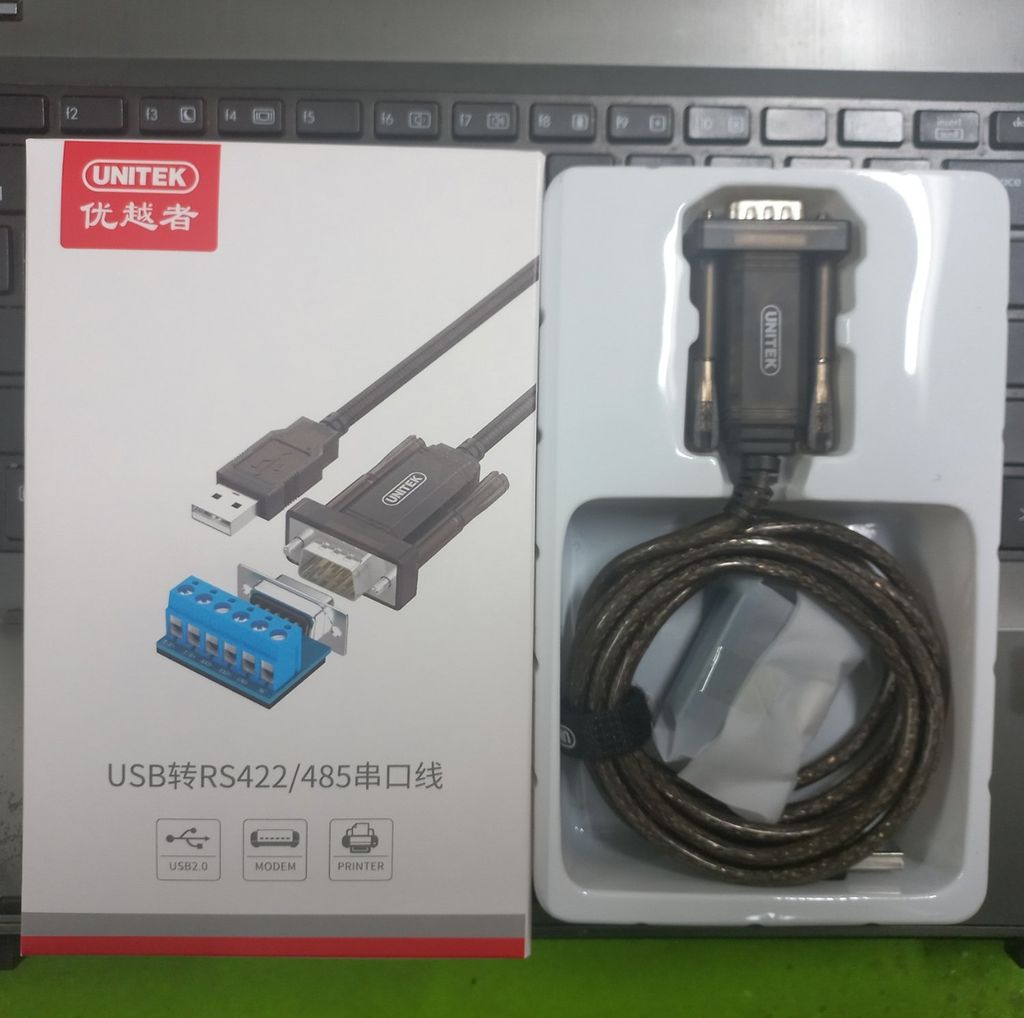 Dây USB ra RS422 RS485 80Cm chính hãng Unitek Y-1082/ Y-1082A