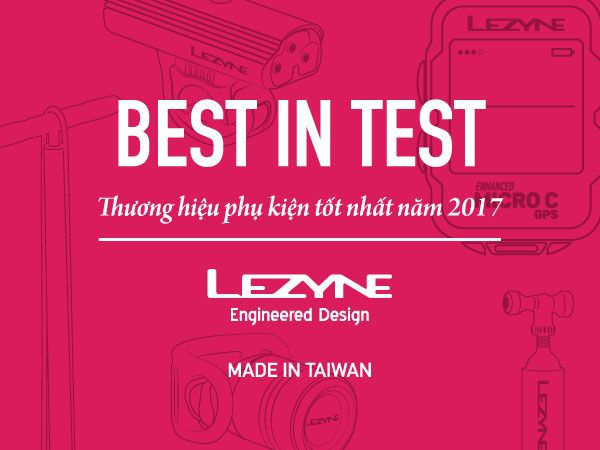 Lezyne | Thương hiệu phụ kiện tốt nhất năm 2017