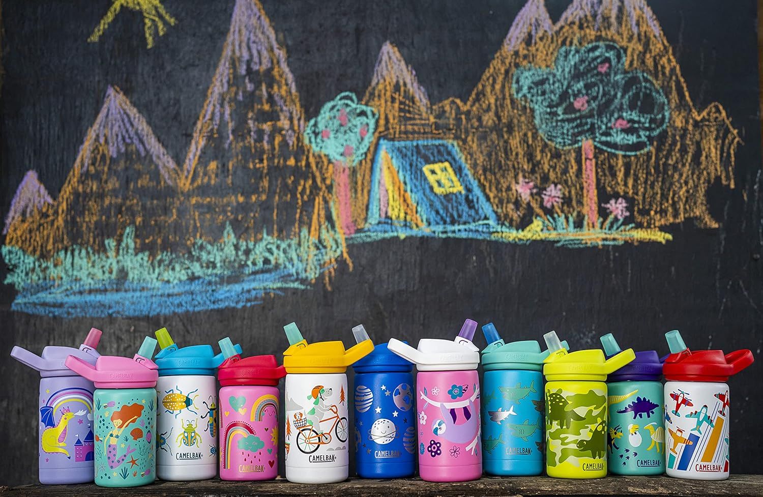 Bình Nước Camelbak Cho Bé 3–6 Tuổi