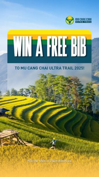 Tặng BIB Free Mu Cang Chai Ultra Trail 2025