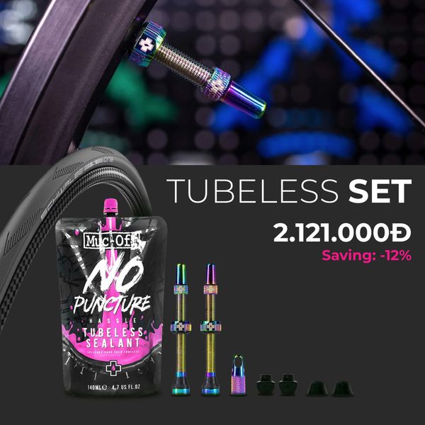 Bộ sản phẩm Tubeless Set