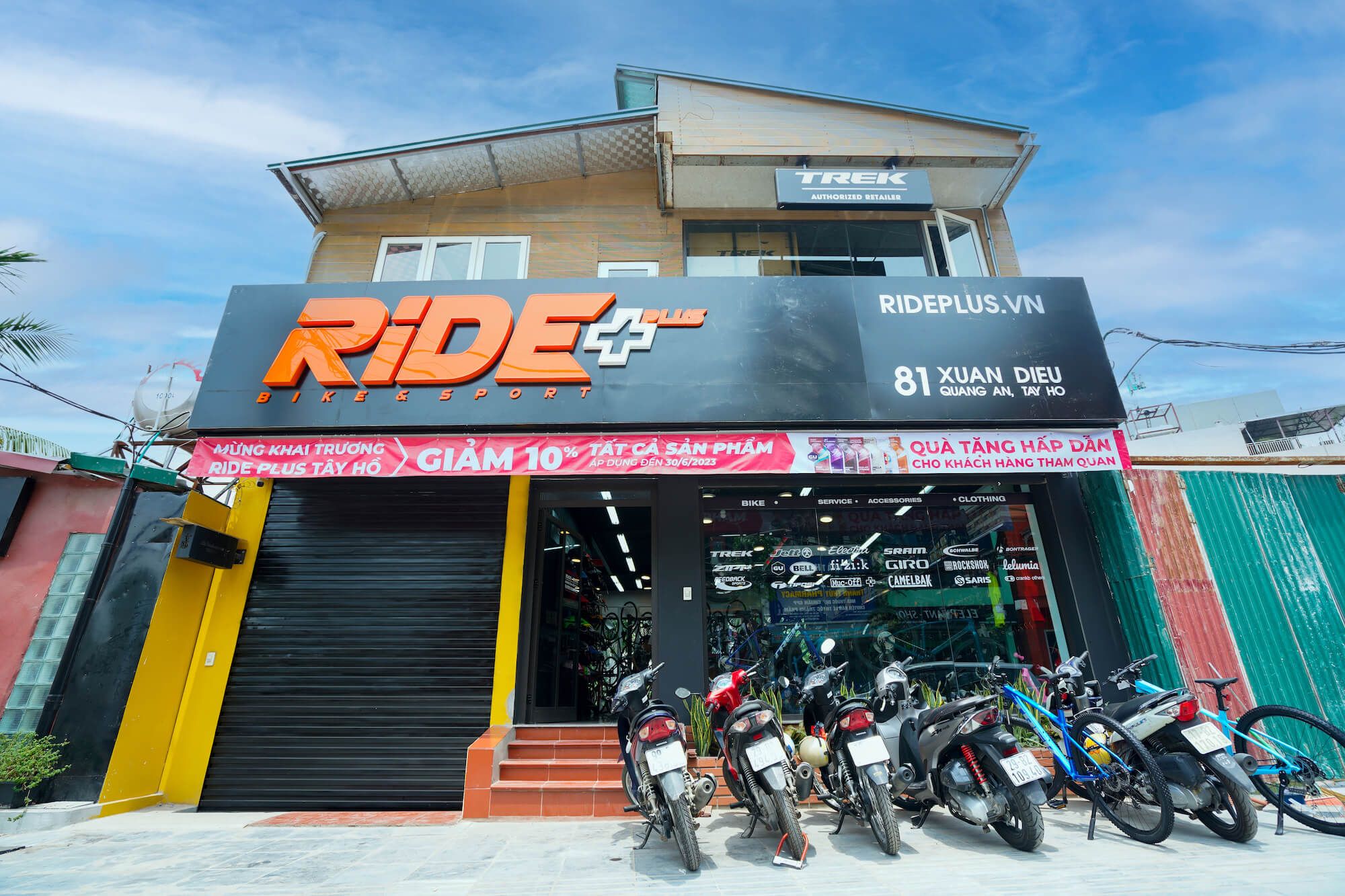 Cửa hàng xe đạp và thể thao Ride Plus Tây Hồ Hà Nội