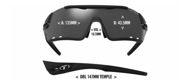 Kích thước kính Tifosi Davos