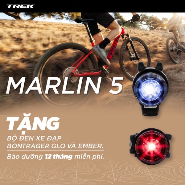 Mua Trek Marlin 5 tặng bộ đèn Glo&Ember