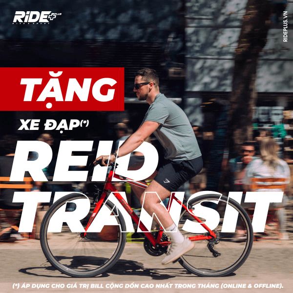 Tặng xe đạp Reid Transit cho tổng bill có giá trị cao nhất