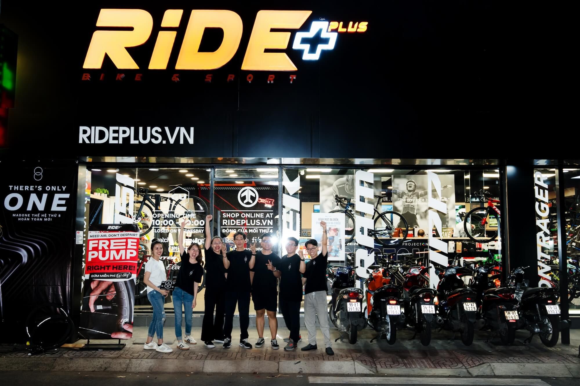 Đội ngũ nhân viên tại Ride Plus