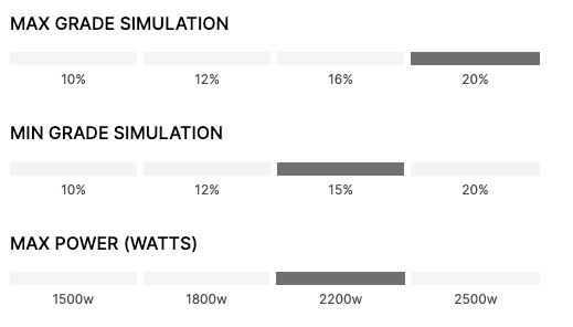 Chỉ số Wahoo KICKR BIKE SHIFT