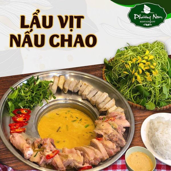 quán lẩu vịt nấu nướng chao ngon Hà Nội