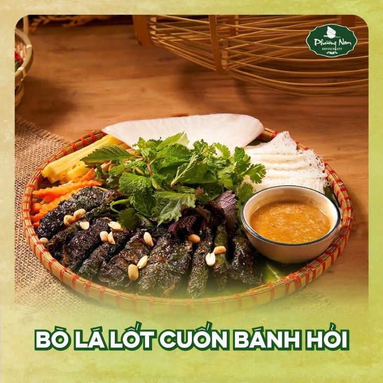 Rau cuốn bánh tráng​