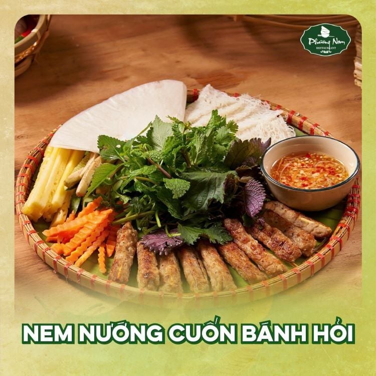 Rau cuốn bánh tráng​