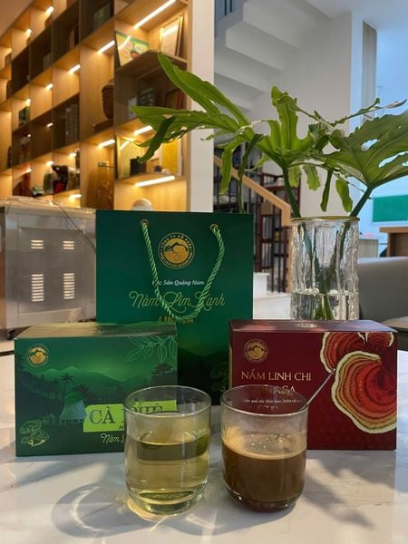 Ngày mưa bên ly cà phê nấm lim xanh và ly trà ấm nấm linh chi Linasa – Khoảnh khắc nhỏ, bình yên lớn