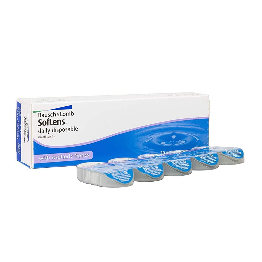 Kính Áp Tròng Trong Suốt Bausch & Lomb SofLens Daily Disposable (1 ngày)