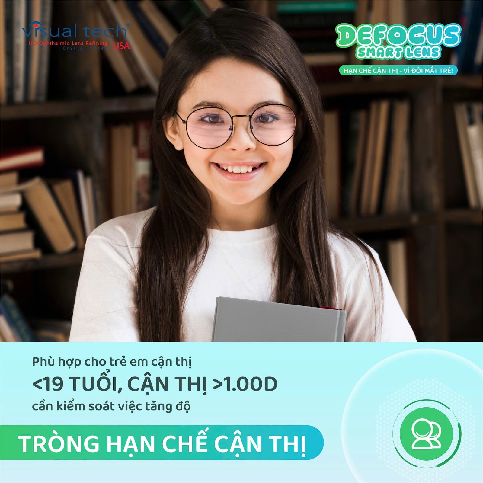 Mắt Kính Shady Tham Gia Training Tròng Kính Defocus Smart Lens - Giải Pháp Hạn Chế Cận Thị Toàn Diện Cho Trẻ Em