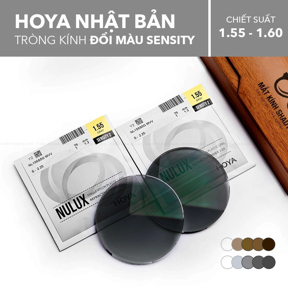Mắt Kính Shady Đạt Top Đại Lý Bán Chạy Nhất 2024 Về Các Sản Phẩm Tròng Kính Hoya - Thương Hiệu Số 1 Nhật Bản