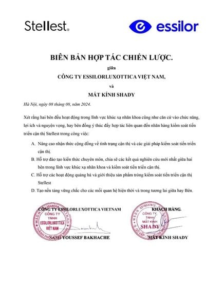 ảnh hợp đồng kí kết