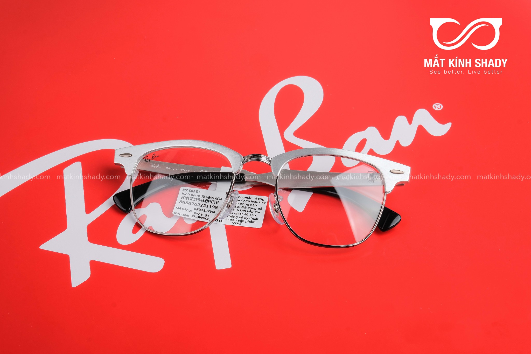 MẮT KÍNH SHADY - CỬA HÀNG ĐẦU TIÊN SỞ HỮU BỘ SƯU TẬP RAYBAN FERRARI 2024 TẠI VIỆT NAM
