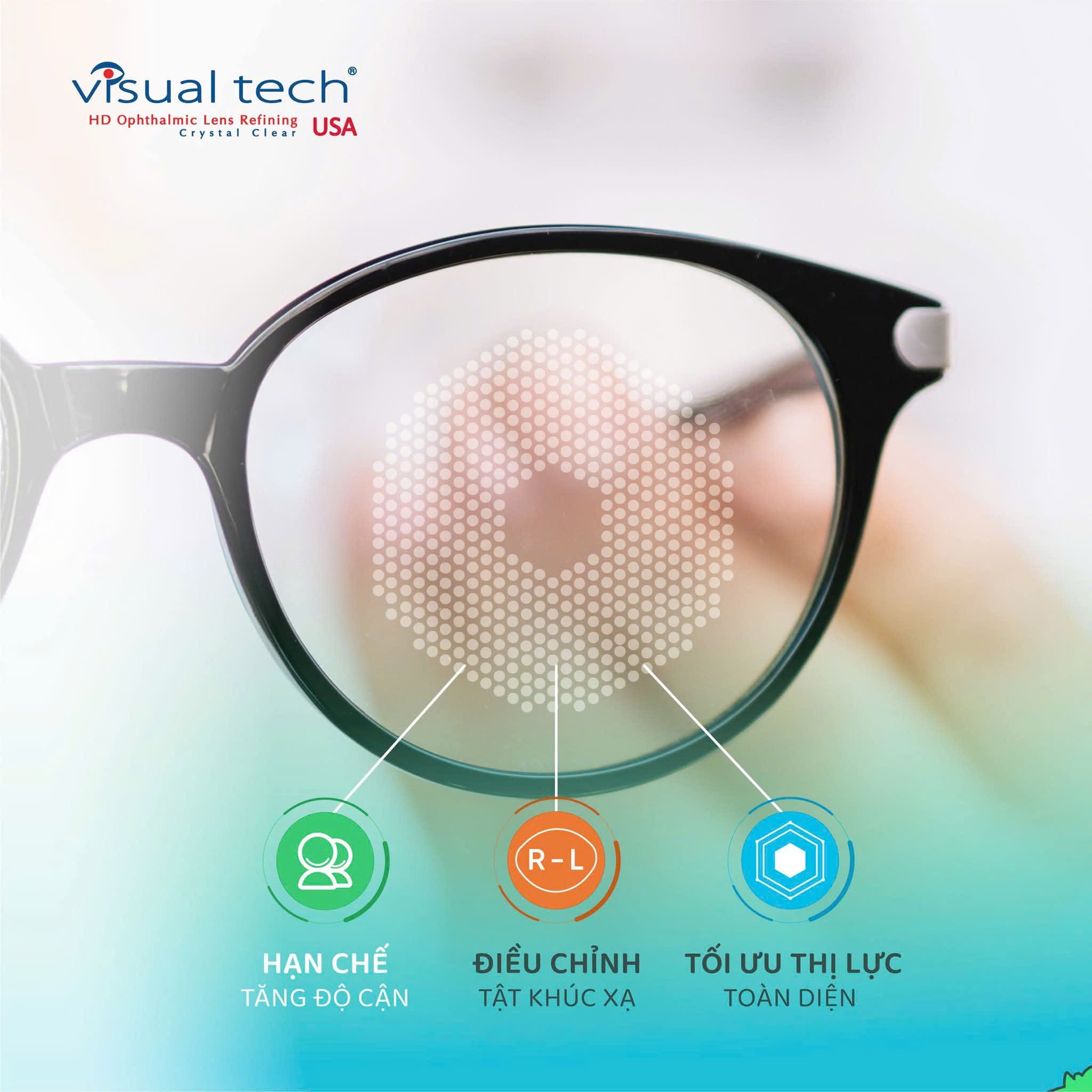 Tròng Kính Kiểm Soát Tiến Triển Cận Thị Trẻ Em Defocus Smart Lens