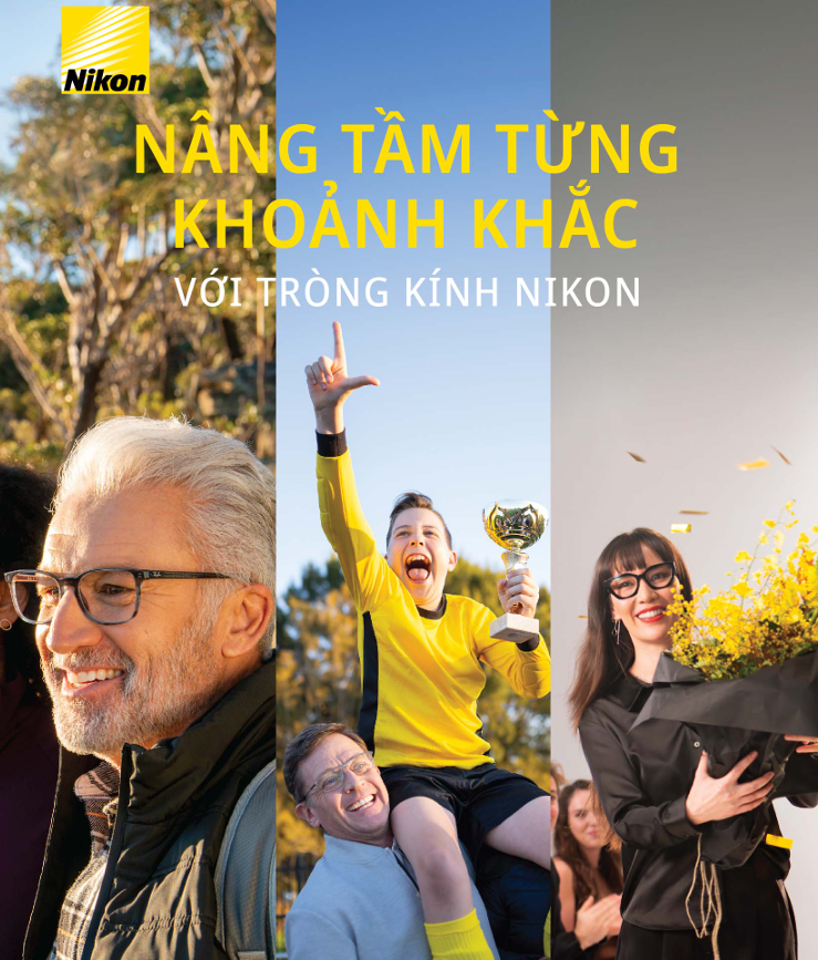 Tròng Kính Siêu Mỏng Phi Cầu 2 Mặt Nikon Myopsee DAS Clear 1.60/ 1.67/ 1.74