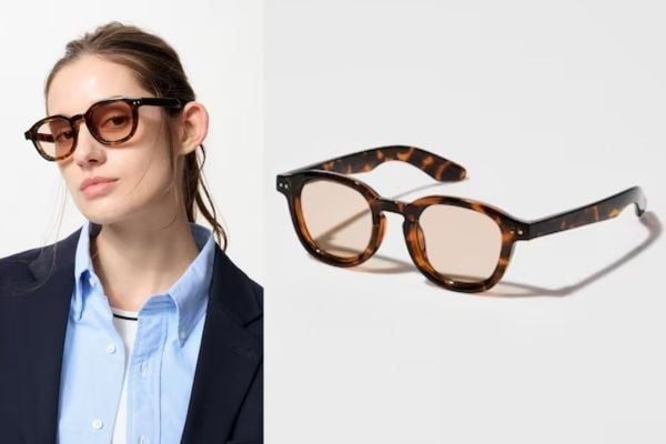 gọng kính đồi mồi