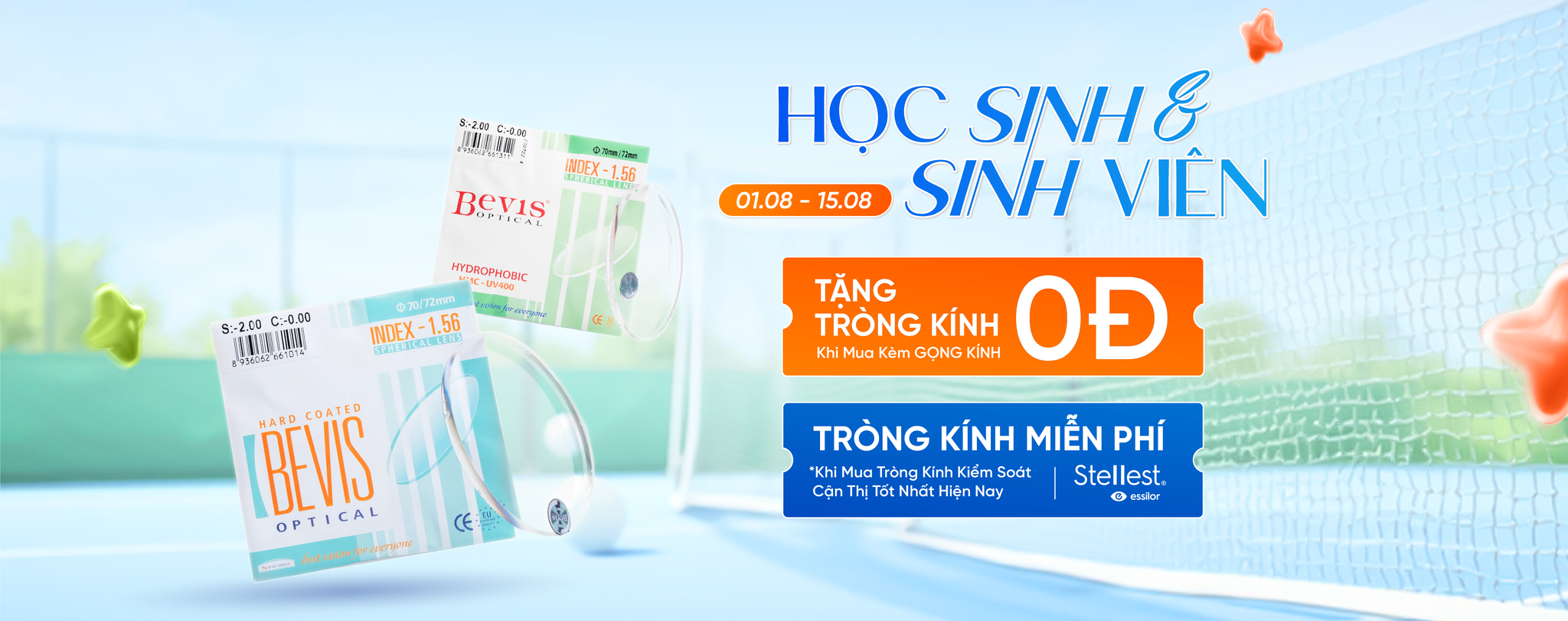 Tròng Kính Chiết Suất 1.74