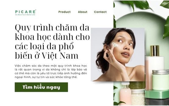 Quy trình chăm da khoa học dành cho các loại da phổ biến ở Việt Nam