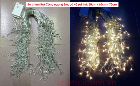 dây đèn thả rủ làm giàn sáng