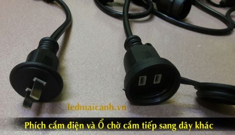 day bong den chang tha ngoai troi