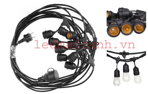 dây đui đèn e27 ngoài trời