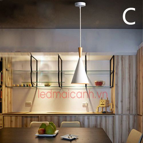 đèn thả trần trang trí quán cafe
