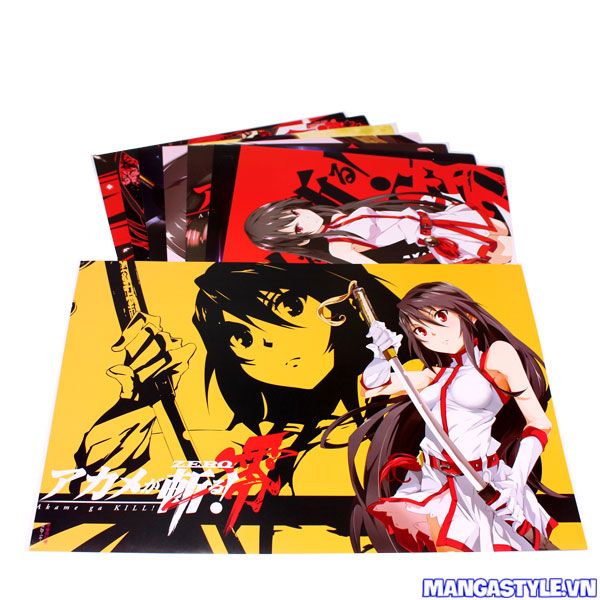 Bộ Poster Akame ga Kill