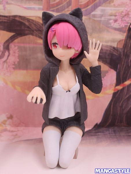 Figure Ram Rem Ichiban Kuji Nyanko Mode Last One Ver Re Zero