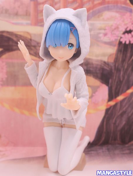 Figure Ram Rem Ichiban Kuji Nyanko Mode Last One Ver Re Zero