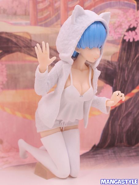 Figure Ram Rem Ichiban Kuji Nyanko Mode Last One Ver Re Zero