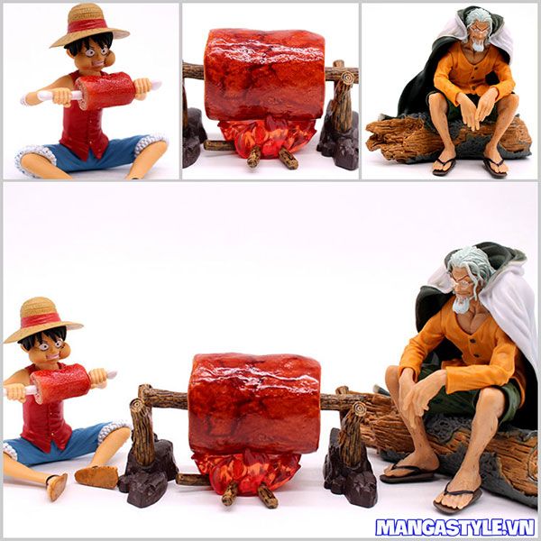 Figure Silvers Rayleigh Vs Luffy Eat Ver Creator X Creator One Piece