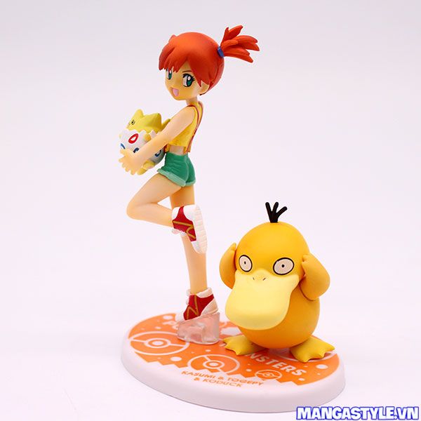 GEM Series Misty & Togepi & Psyduck Complete Figure Pokemon