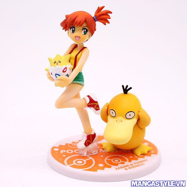 GEM Series Misty & Togepi & Psyduck Complete Figure Pokemon