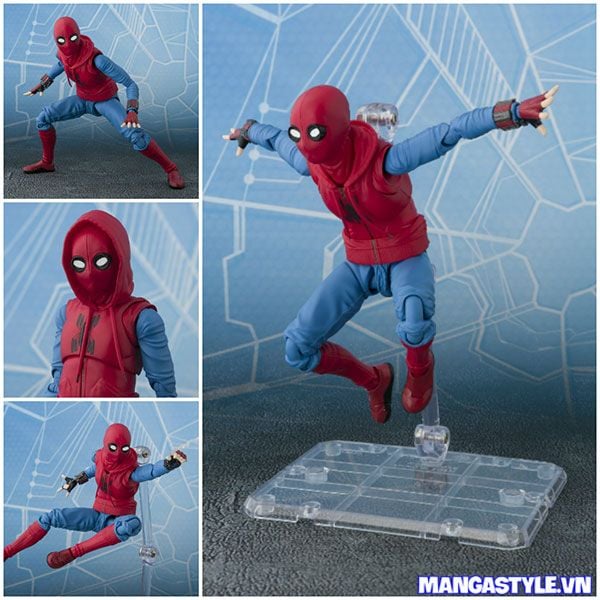 S.H.Figuarts Spider Man Homemade Suit Ver Spider Man Homecoming