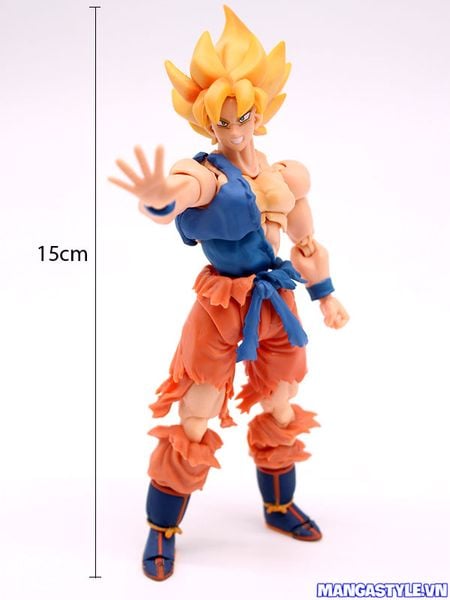 S H Figuarts Super Saiyan Son Goku Warrior Awakening Dragon Ball Z