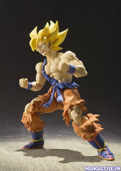 S H Figuarts Super Saiyan Son Goku Warrior Awakening Dragon Ball Z