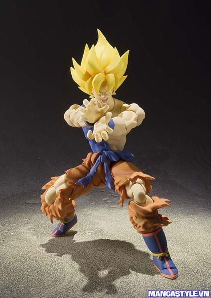 S H Figuarts Super Saiyan Son Goku Warrior Awakening Dragon Ball Z