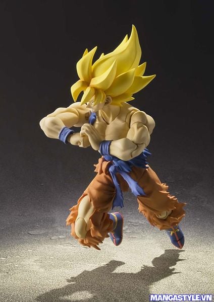 S H Figuarts Super Saiyan Son Goku Warrior Awakening Dragon Ball Z