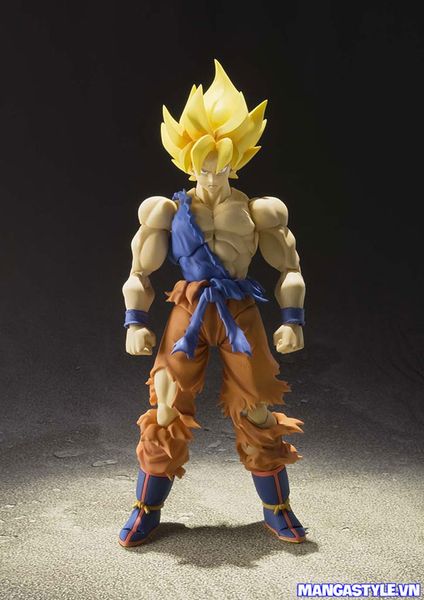 S H Figuarts Super Saiyan Son Goku Warrior Awakening Dragon Ball Z