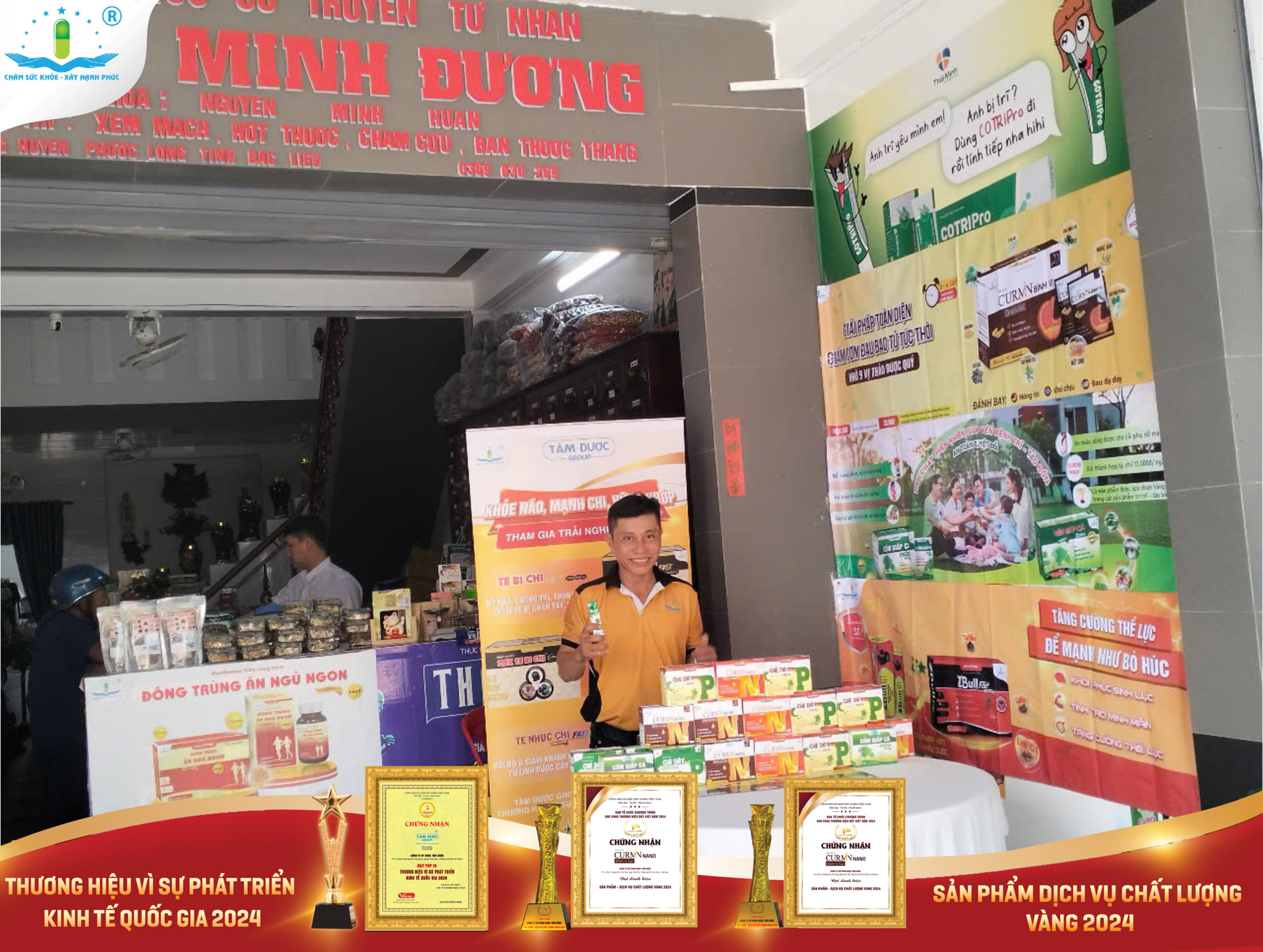 Tâm Dược Đồng Hành Cùng Dược Minh Đường – Chung Tay Nâng Cao Sức Khỏe Cộng Đồng Tại Phước Long, Bạc Liêu