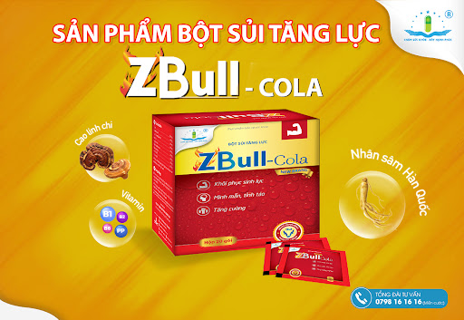 Bột sủi tăng lực Zbull Cola - Lựa chọn hàng đầu giúp tăng cường đề kháng cùng cao nhân sâm và multi vitamin