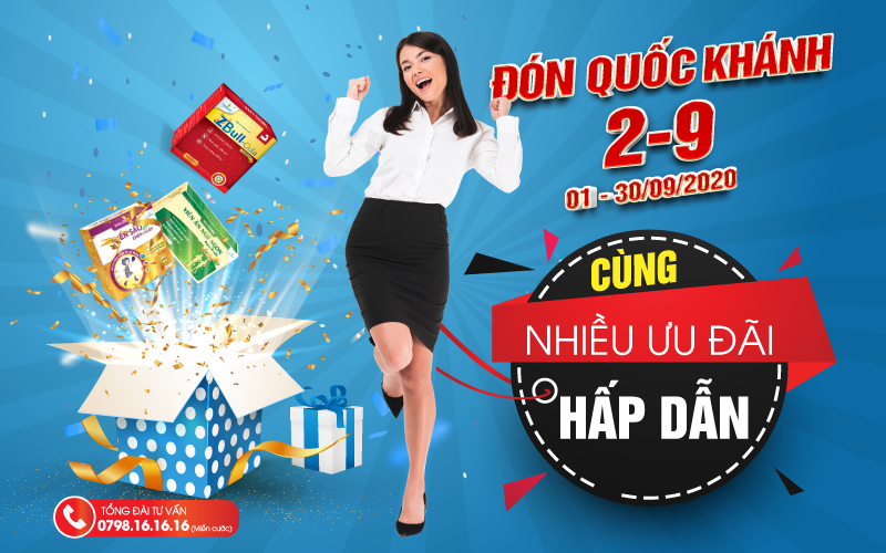Đón Quốc Khánh 2/9 Cùng Nhiều Ưu Đãi Hấp Dẫn