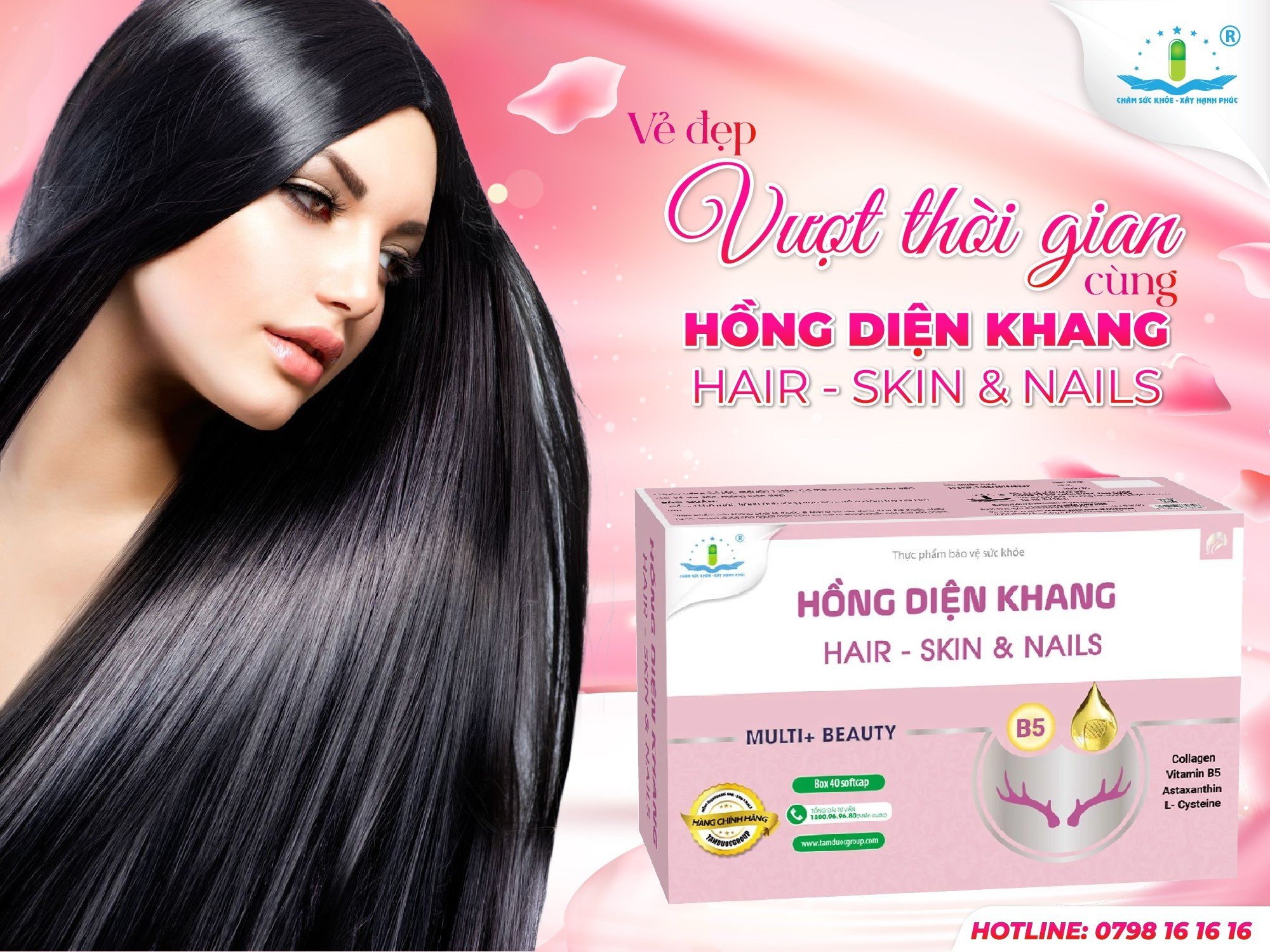 CHĂM SÓC - LÀM ĐẸP DA, TÓC MÓNG CHẮC KHỎE