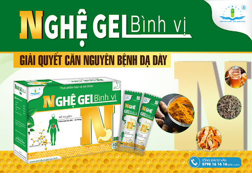 Nghệ Gel Nano Bình Vị chữ N - Liệu pháp giải quyết căn nguyên bệnh dạ dày