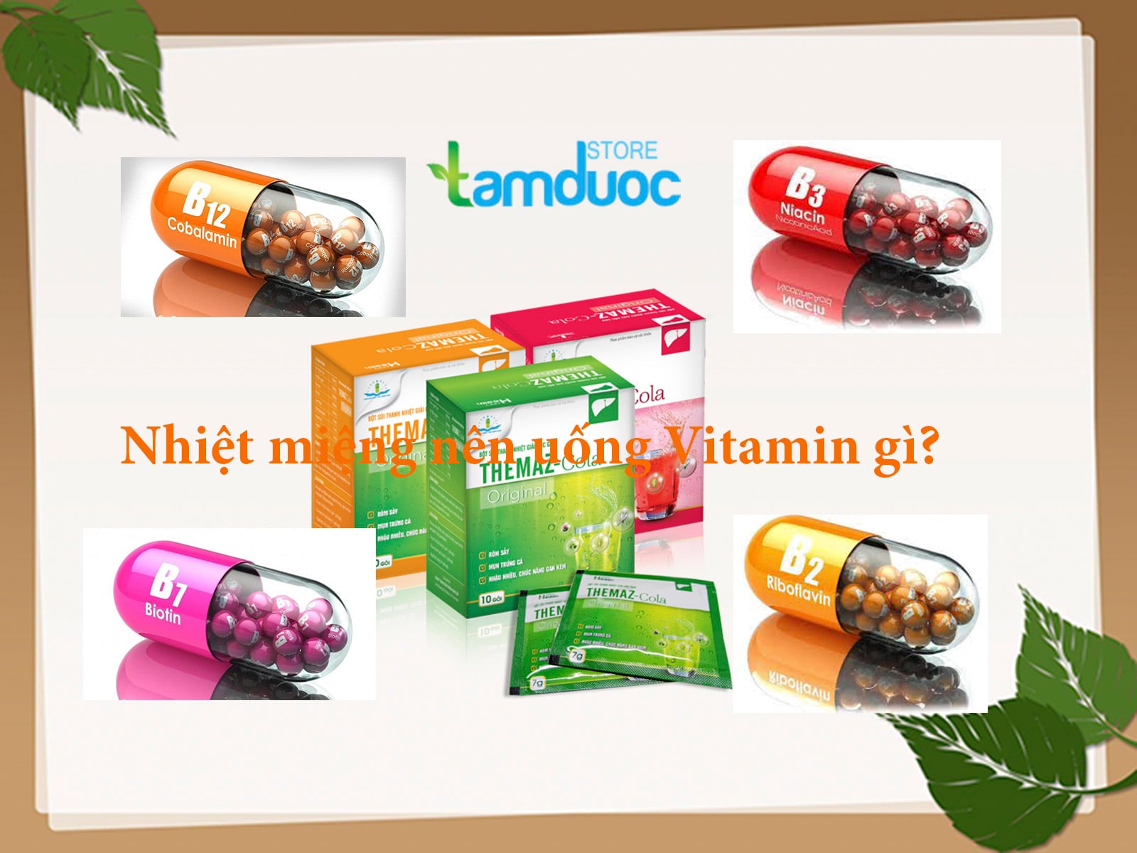 Người Bị Nhiệt Miệng Nên Uống Vitamin Gì?