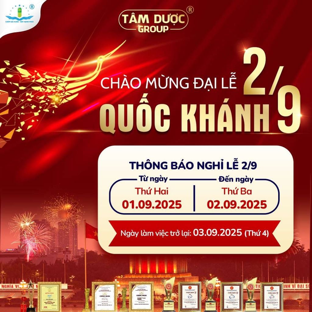 🇻🇳✨ THÔNG BÁO NGHỈ LỄ QUỐC KHÁNH 2/9 ✨🇻🇳
