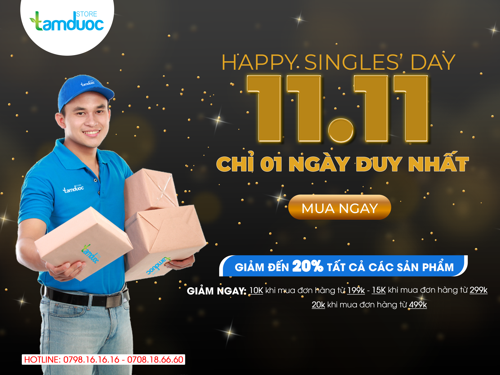 Hưởng Ứng Happy Single's Day, Trao Khuyến Mãi Ngất Ngây